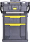 STANLEY STST1-79231 - Modulaire Gereedschapswagen 2in1 - Robuuste kunststof - Zwart Geel