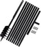 vidaXL - Grondboor - met - handvat - 200 - mm - en - verlengstukken - 5 - m - (staal)