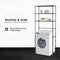 Luft - Opbergrek - 3 planken - Wasmachine en Droger ombouw - 154 cm hoog - 63 cm breed - 30 cm diep