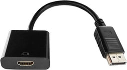 Gembird A-DPM-HDMIF-002 - Adapterkabel DisplayPort (m) naar HDMI (f) - 10cm - Zwart