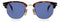 David Beckham Zonnebril 1002/s Cat.3 Vierkant Staal Bruin/blauw