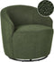 DAVIK - Fauteuil - Groen - Bouclé