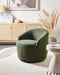 DAVIK - Fauteuil - Groen - Bouclé