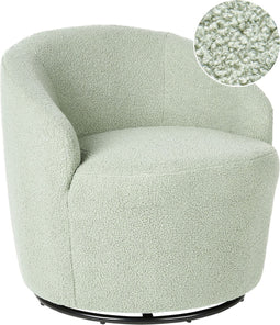 DAVIK - Fauteuil - Lichtgroen - Bouclé