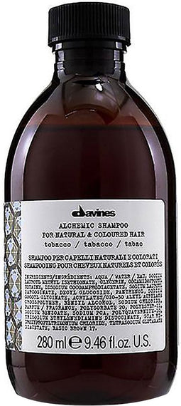 Davines ALCHEMIC Shampoo Tobacco - 280 ml- Normale shampoo - Voor Gekleurd haar -