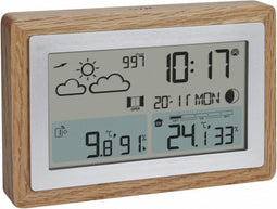 TFA Dostmann Funk-Wetterstation OAK 35.1167.54 Draadloos weerstation Verwachting voor 12 uur Aantal sensoren max.: 3