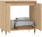 vidaXL - Badkamerkast - 58x33x60 - cm - bewerkt - hout - sonoma - eikenkleurig