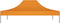vidaXL Partytentdak - 270 g/m² - 4,5x3 m - oranje