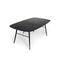 Dawn Ext. Dining Table Black Oak