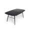 Dawn Ext. Dining Table Black Oak