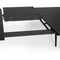 Dawn Ext. Dining Table Black Oak