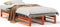 vidaXL - Bedframe - zonder - matras - massief - grenenhout - wasbruin - 75x190 - cm