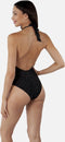 Barts Sula Halter One Piece - Hoog uitgesneden - V-hals - Zwart