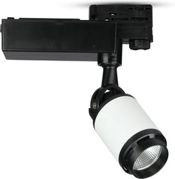 V-TAC VT-4528 LED Tracklights - Zwart Wit Tracklights - IP20 - Zwart+Wit - 25 Watt - 2100 Lumen - 6000K - 5 Jaar