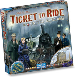 Days of Wonder - Ticket to Ride UK & Pennsylvania - Uitbreiding - Bordspel