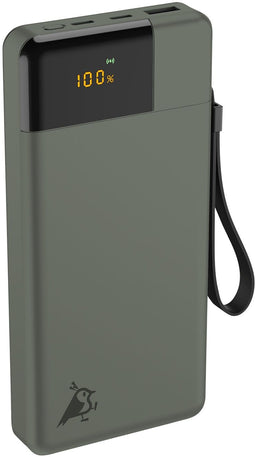 Aqiila Powerbird B20 - Powerbank 20000mAh - LCD-scherm - Mosgroen