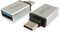 Equip 133473 - Adapter USB C naar USB A - Plug & Play - Zilver