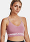 Under Armour UA Seamless Low Long Bra - Sportbeha met uitneembare cups - Pink