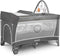 Lionelo Flower - Reisbedje 2in1 - Co-sleeper met zij-ingang - Grijs