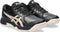 Asics Gel-Peake - Sportschoenen Vrouwen - Maat 37.5 - Zwart - Licht Oranje