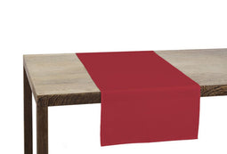 Dekor Kerst Tafelkleed - 45 x 140 cm - kerstprint - rood