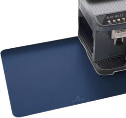 Hilvard - Afdruipmat - Tampermat - 40 x 30 cm - Absorberend - Navy blauw