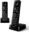 Philips D4702B/34 - DECT-telefoon - 2 handsets - 1,8