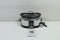 Crock Pot CR605 - Slowcooker - 5.7 liter - Zilver/Zwart