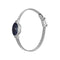 Skagen ANITA MICRO - Dames Horloge 22 mm - Zilverkleurig met zandsteenblauwe wijzerplaat