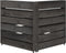 vidaXL - Tuinhoekbank - pallet - geïmpregneerd - grenenhout - grijs