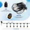 SHINE - LED Lichtsnoer buiten - 12 lampen - 8,5 meter - Waterdicht IP65 - Afstandsbediening
