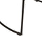 vidaXL - Barkrukken - 2 - st - 49x43x103 - cm - massief - mangohout - zwart
