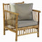 Exotan Loungeset Buiten - Bamboe - Bruin - 86x72x80