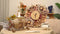 Robotime Zodiac Wandklok LC601 - Houten Modelbouw
