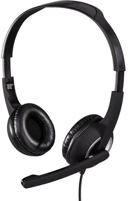Hama Essential HS 300 - PC-headset - On-ear met flexibele microfoon - Grijs