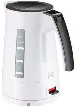 Melitta Enjoy Aqua - Waterkoker 1,7L - Snoerloos 360 graden - Wit/Zwart