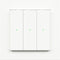 HeatIt Z-Push Wall Controller - Schakelaar - 3x Wit Ral 9003 Gloss