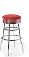 Bel Air Retro Barkruk BS-29 Rood