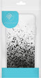 iMoshion Hoesje Geschikt voor Motorola Moto G8 Power Hoesje Siliconen - iMoshion Design hoesje - Zwart / Transparant / Splatter Black
