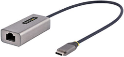 Startech.com US1GC30B2 - USB-C naar Ethernet Adapter - Gigabit-snelheid - Compact ontwerp