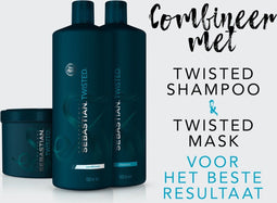 Sebastian Professional Twisted Elastic Detangler Conditioner - 1000 ml - Voor Krullend Haar