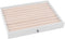 vidaXL - Sieradendoosje - 10-laags - met - horlogehouders - 29x20,5x40,5 - cm - wit