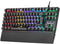 Mars Gaming MKXTKL - Gaming Toetsenbord - Mechanisch - QWERTY Spaans - RGB LED Achtergrondverlichting - Zwart