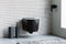 Brabantia MindSet - Toiletaccessoires set van 3 - Hygiënische toiletborstel en rolhouders - Mineral Infinite Grey