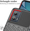 iMoshion Hoesje Geschikt voor Motorola Moto G53 Hoesje Siliconen - iMoshion Thunder Backcover - Zwart