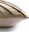 Dutch Decor FEMM – Sierkussen 30x50 cm - velvet - effen kleur - Pumice Stone - beige - Inclusief binnenkussen