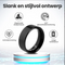 Saaf Smart Ring - Maat 12 - voor Dames en Heren - Activity Tracker - Wearables - Zwart