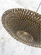 GOOD&MOJO Hanglamp Bali - Bamboe/Zwart - Ø87cm - Scandinavisch,Bohemian - Hanglampen Eetkamer, Slaapkamer, Woonkamer