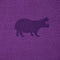 Dingbats* Notitieboek A6 Wildlife Purple Hippo - Gelinieerd