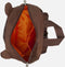 A Little Lovely Company Rugzak - Kinderrugtas Beer - 21 x 26 x 10 cm - Bruin